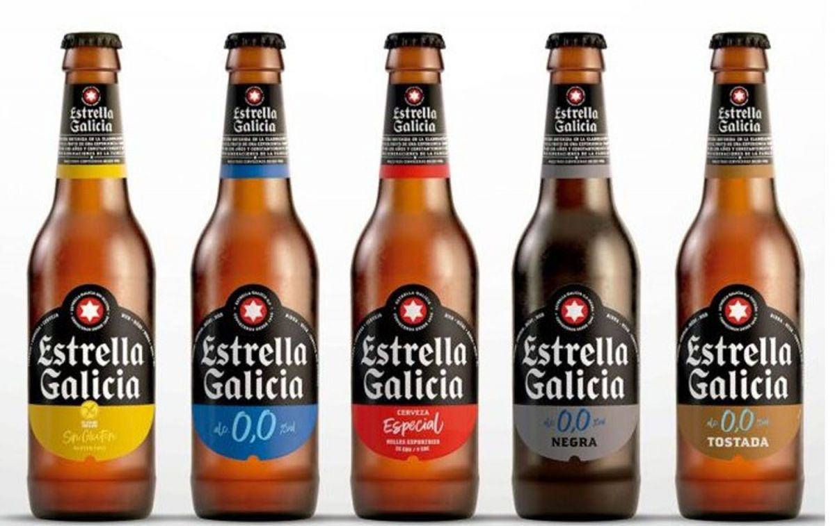 Varias cervezas de la marca Estrella Galicia / ESTRELLA GALICIA 