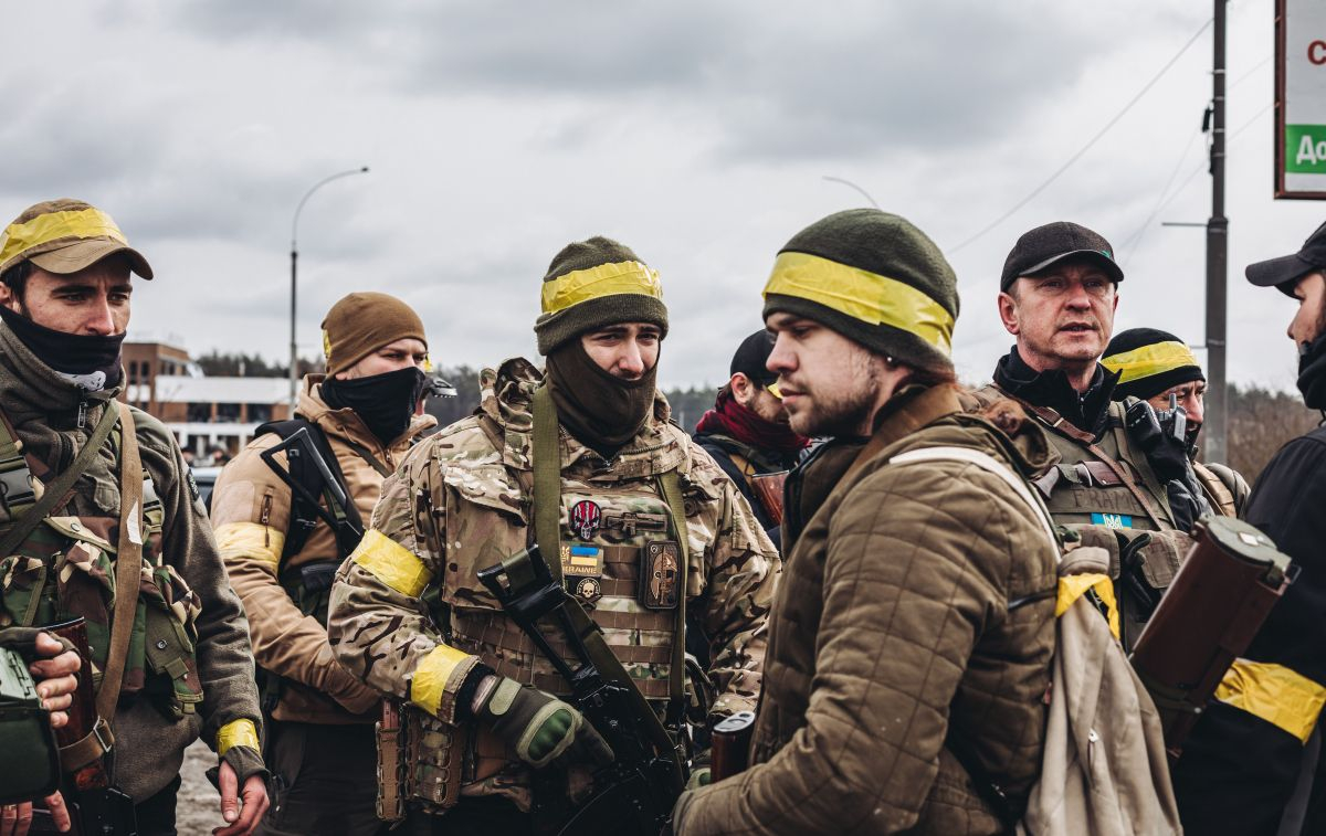 Varios soldados del ejército ucraniano / EP 