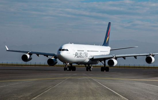 Un avión de la aerolínea española Plus Ultra / EP