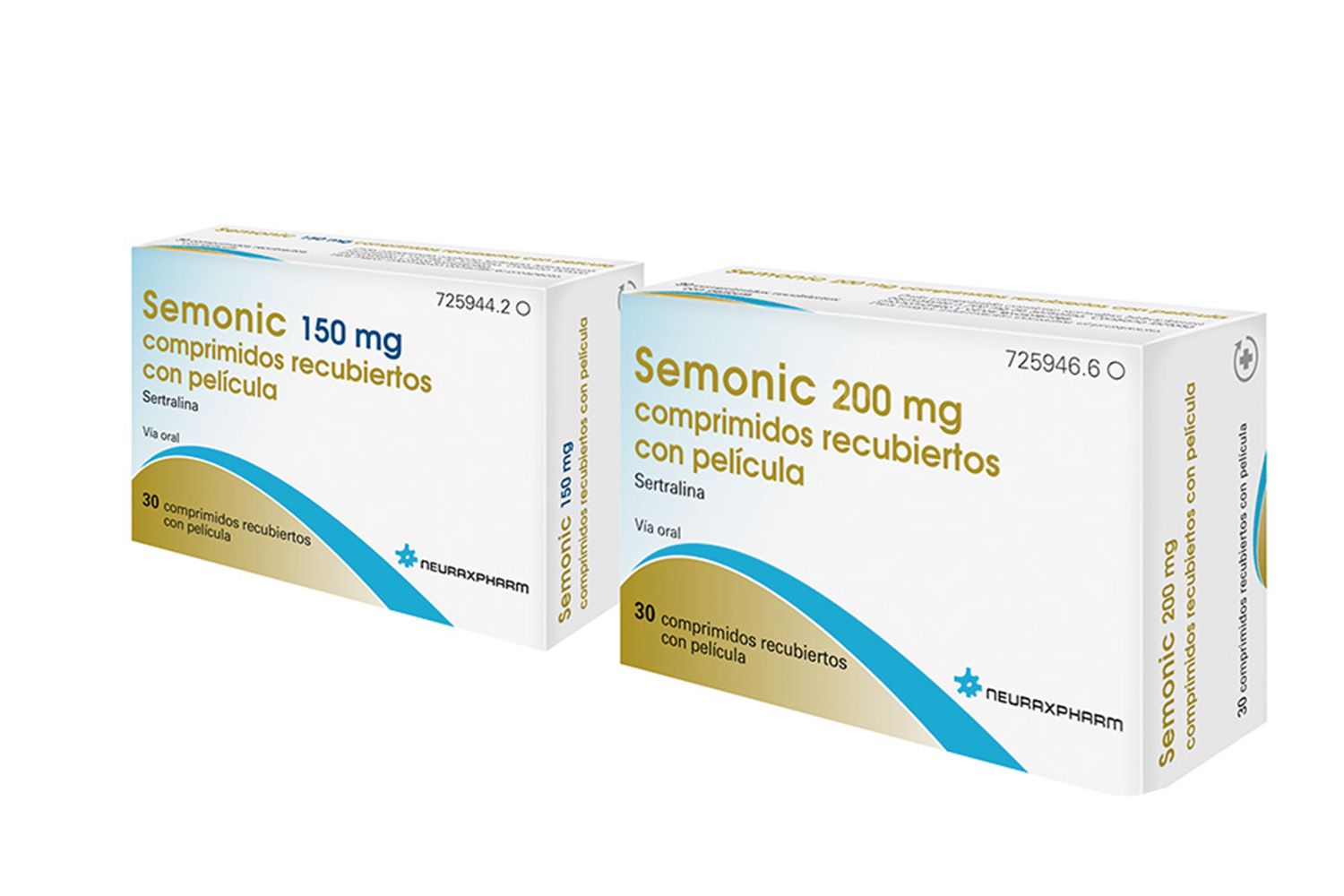 Dos cajas de Semonic, medicamento para la depresión / FARMAVENTAS