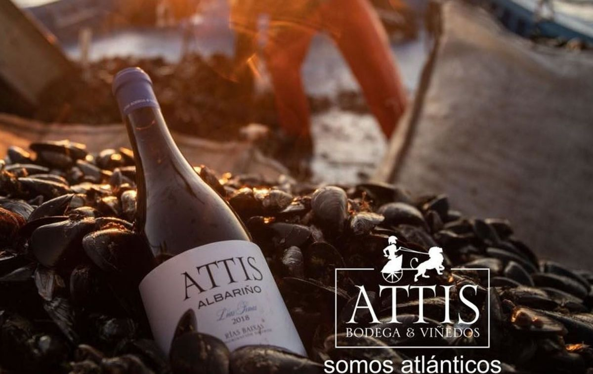 Una botella de albariño Attis Mar / ATTISMAR