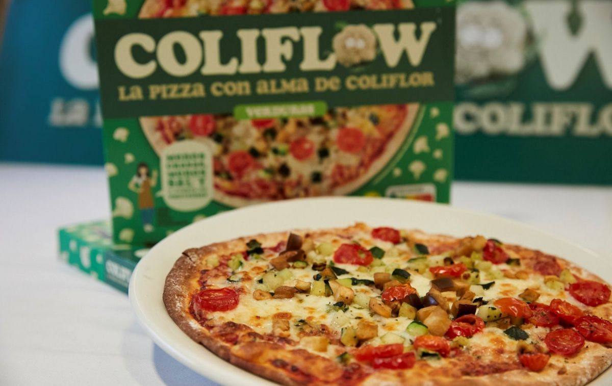 Aspecto de la pizza 'Coliflow' / COLIFLOW