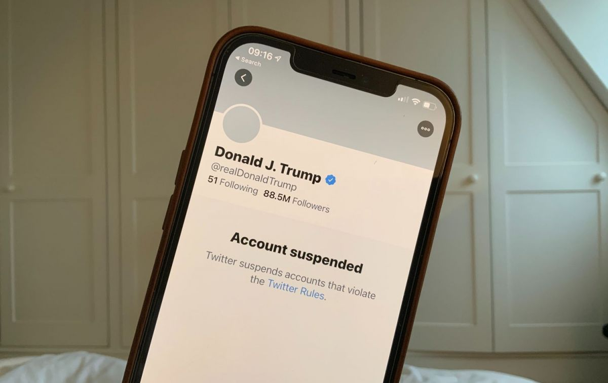 La cuenta de Donald Trump, suspendida / UNSPLASH