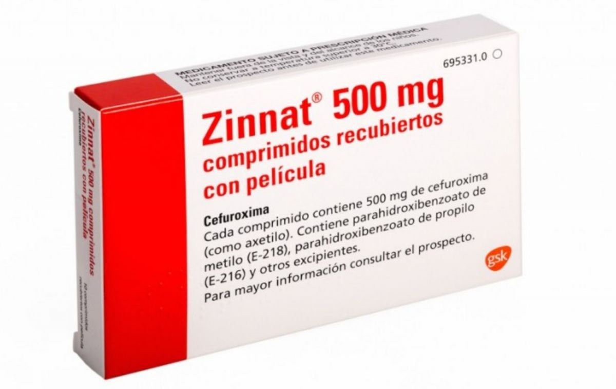 Una caja de Zinnat, el antibiótico retirado / NOMENCLATOR