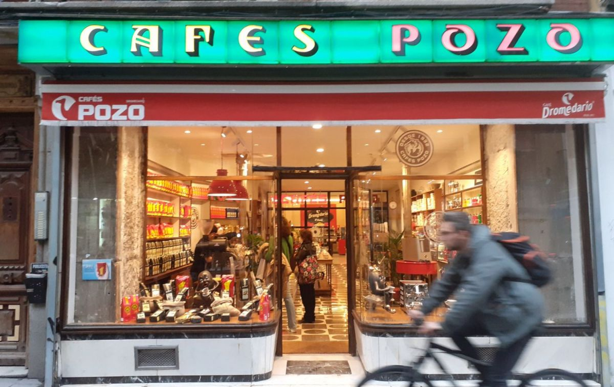 La tienda de Cafés Pozo en la calle Magdalena de Madrid / CG