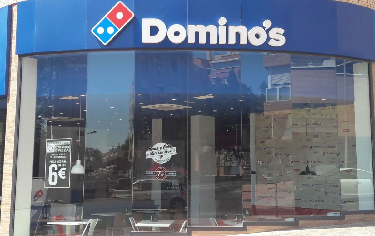 Una de las tiendas que tiene Domino's Pizza en España/ DOMINO'S PIZZA
