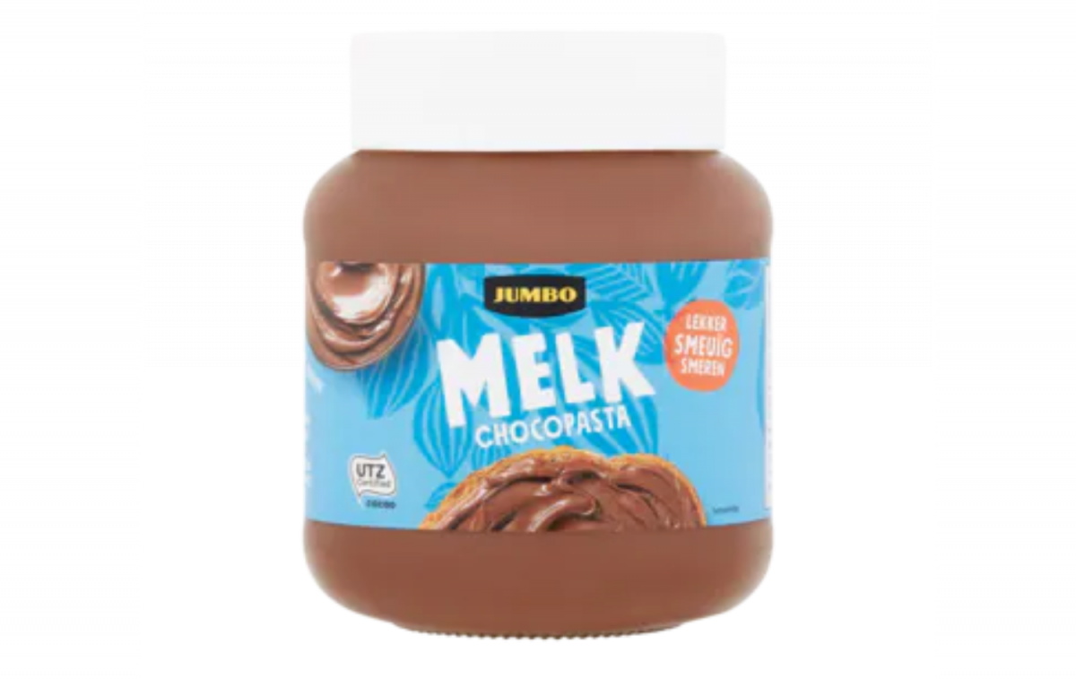 El chocolate con leche para untar Melk chocopasta de Jumbo / AESAN