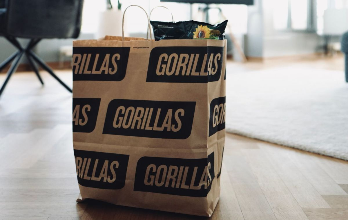 Un paquete de Gorillas, la empresa de entregas ultrarrápidas / UNSPLASH