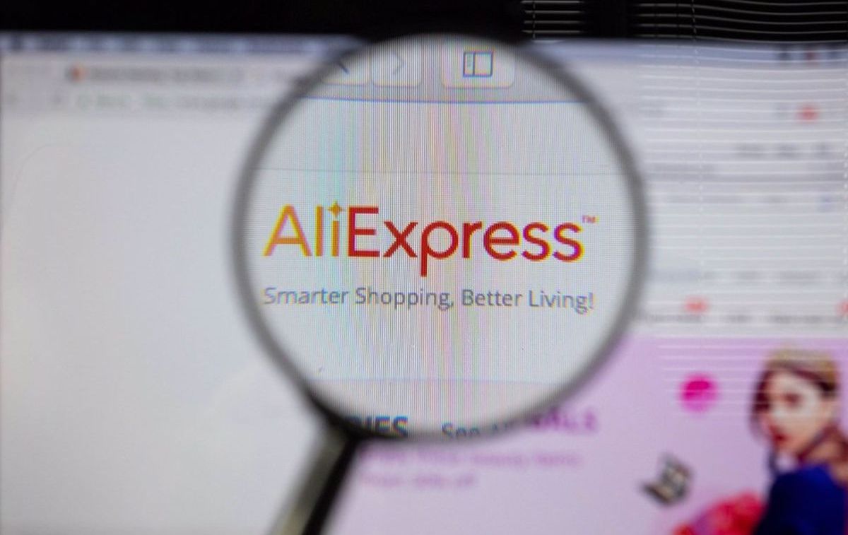 Web del gigante chino del comercio electrónico Aliexpress / EP
