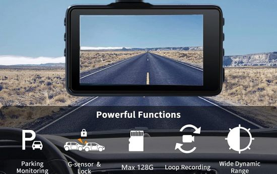 Un modelo de 'dashcam' / AMAZON Un modelo de 'dashcam' / AMAZON