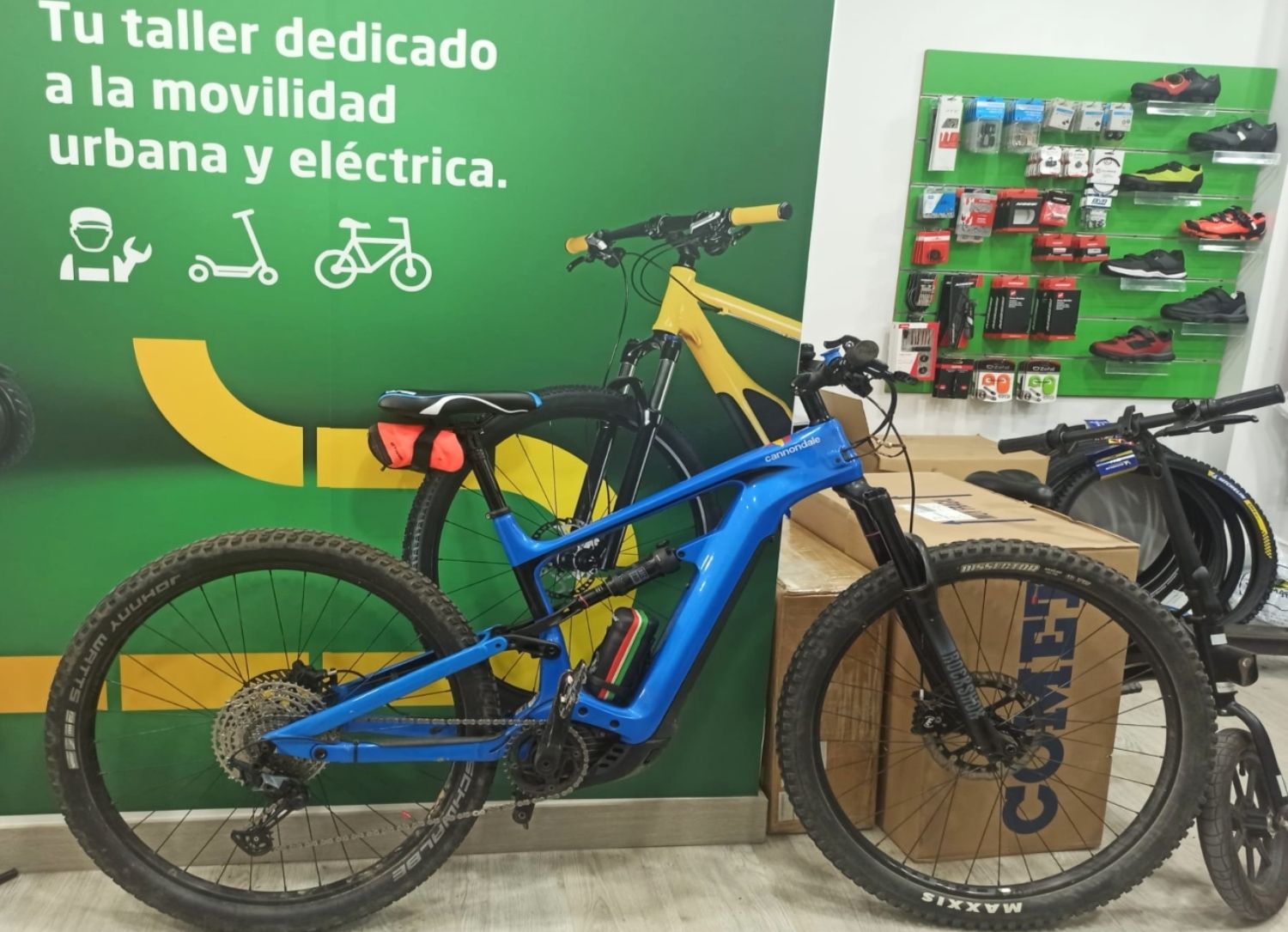Una bicicleta en la tienda Dakar Bike de Sevilla / CG