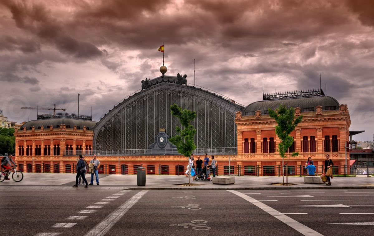 La estación de Atocha, en Madrid / FLICKR