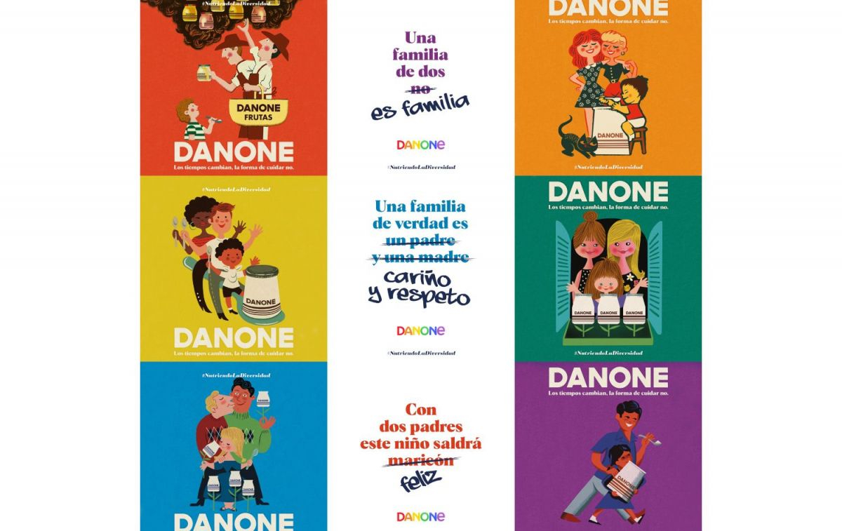 La nueva campaña publicitaria de Danone