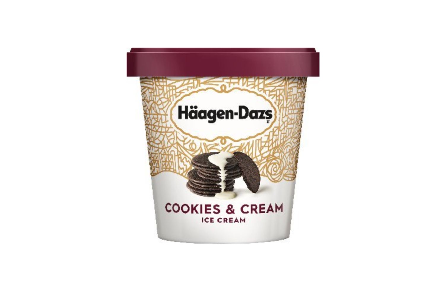 El helado Häagen-Dazs de Cookies & Cream