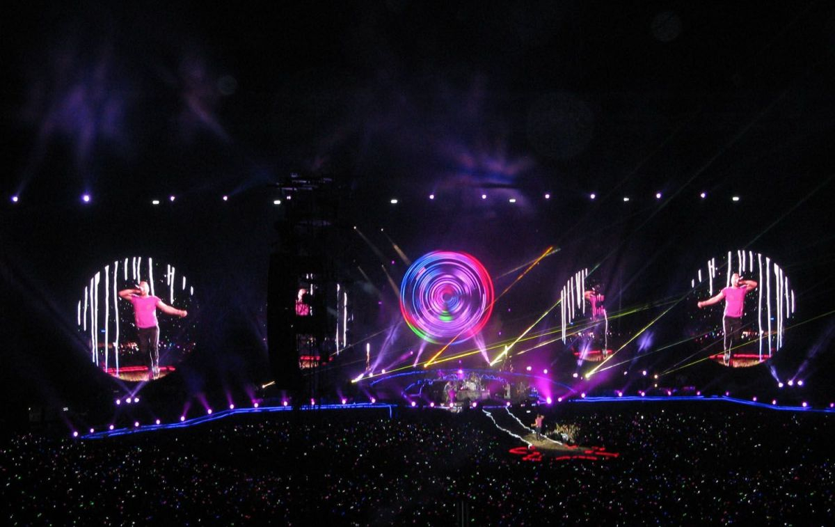 El concierto de Coldplay en el Vicente Calderón en 2012 / FLICKR