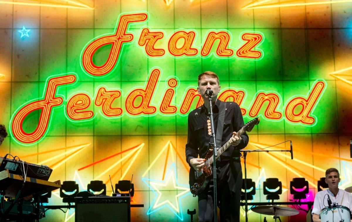 Franz Ferdinand, confirmado en el Andalucía Big Festival, durante un concierto / EP