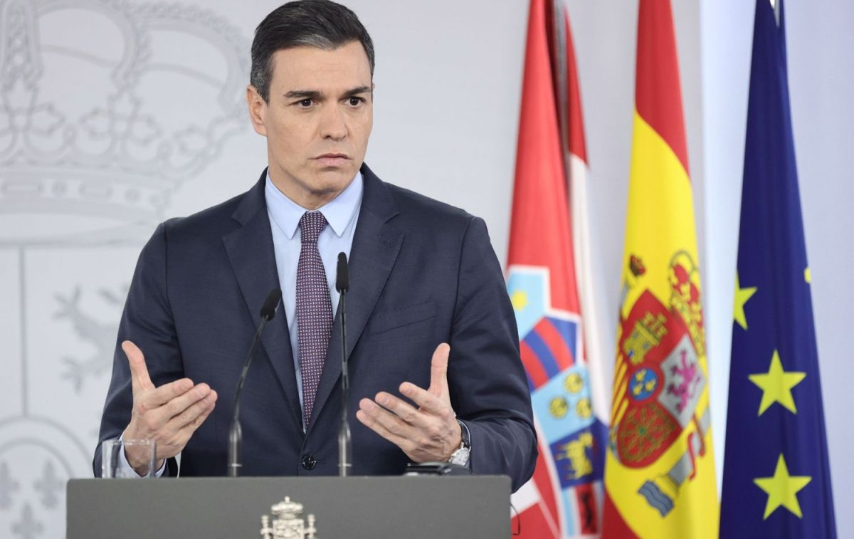 El presidente del Gobierno, Pedro Sánchez / EUROPA PRESS - E. PARRA