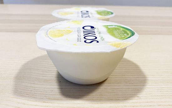 El Oikos yogur griego sabor a lima y limón de Danone / CG El Oikos yogur griego sabor a lima y limón de Danone / CG