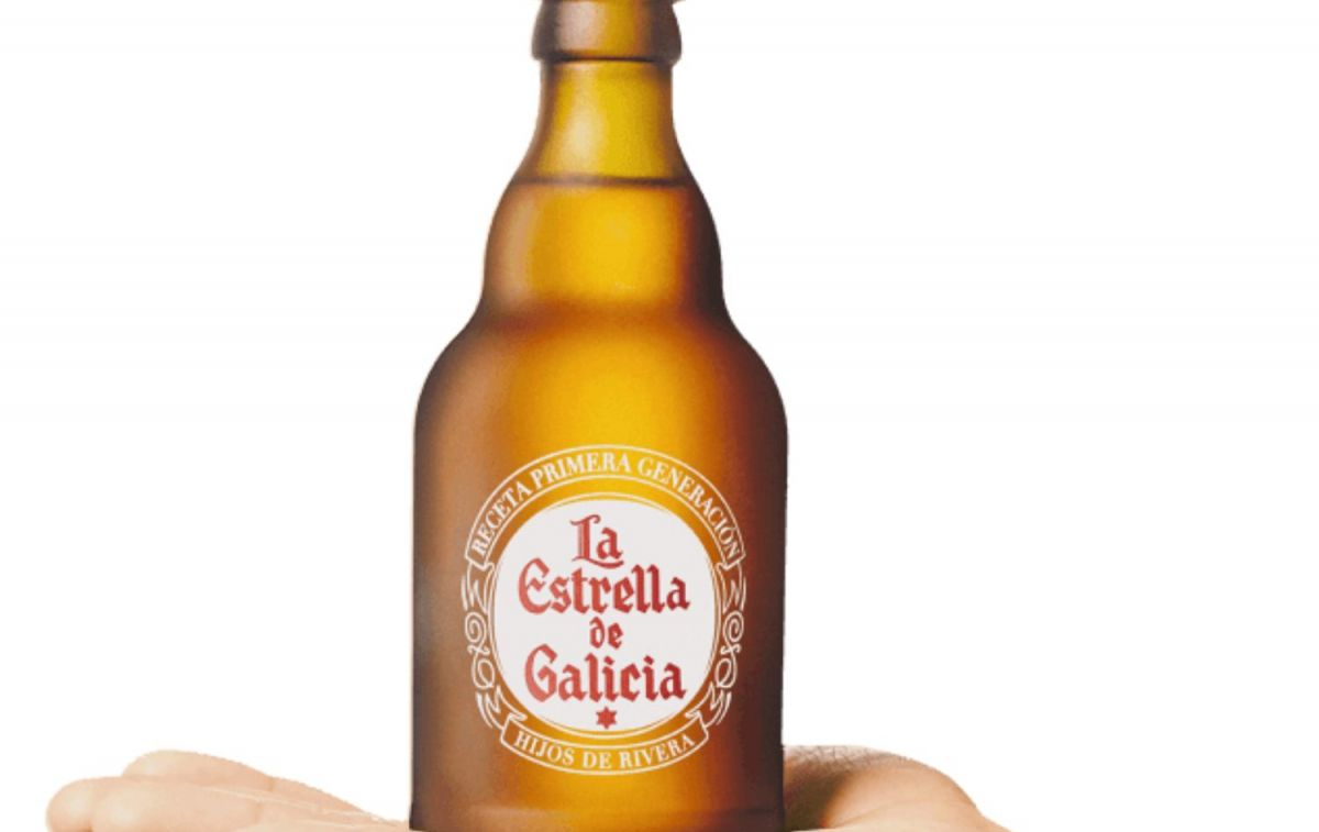 La nueva botella de la marca / Estrella Galicia