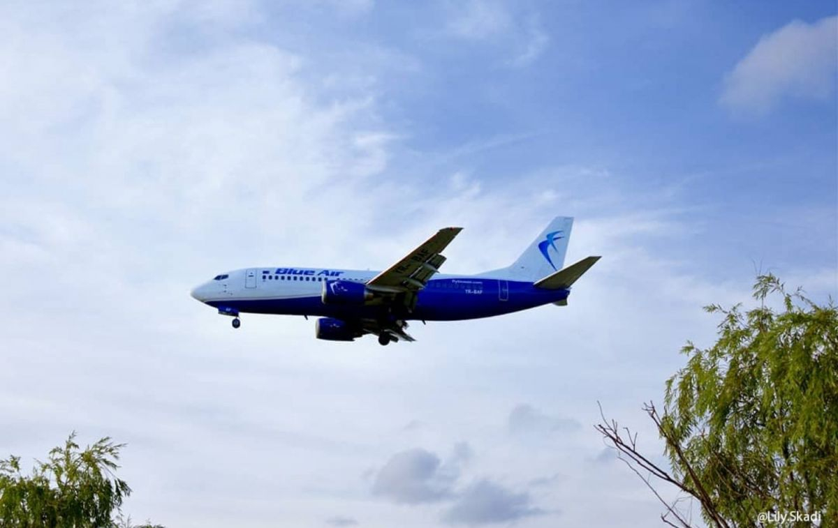 Un avión de la aerolínea Blue Air / BLUE AIR
