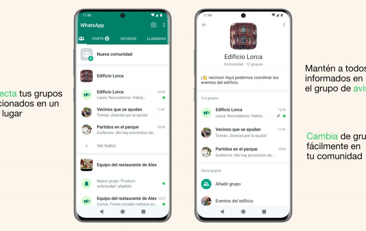 Comunidades, la nueva funcionalidad de WhatsApp / WHATSAPP