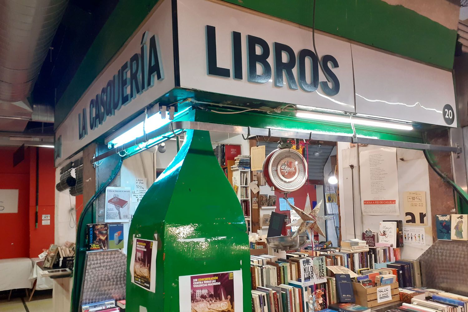 La Casquería, una librería que vende libros a peso / CONSUMIDOR GLOBAL