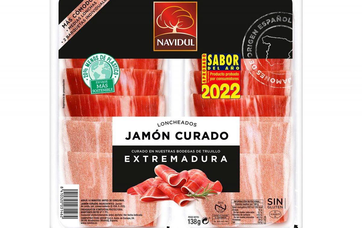 El jamón Navidul, con el sello / EL CORTE INGLÉS