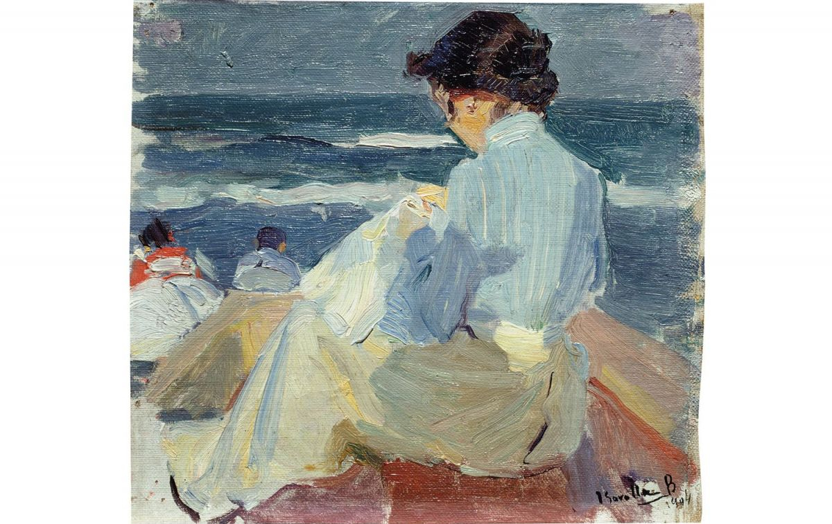 El cuadro 'Clotilde en la playa' (1904), de Joaquín Sorolla / PM