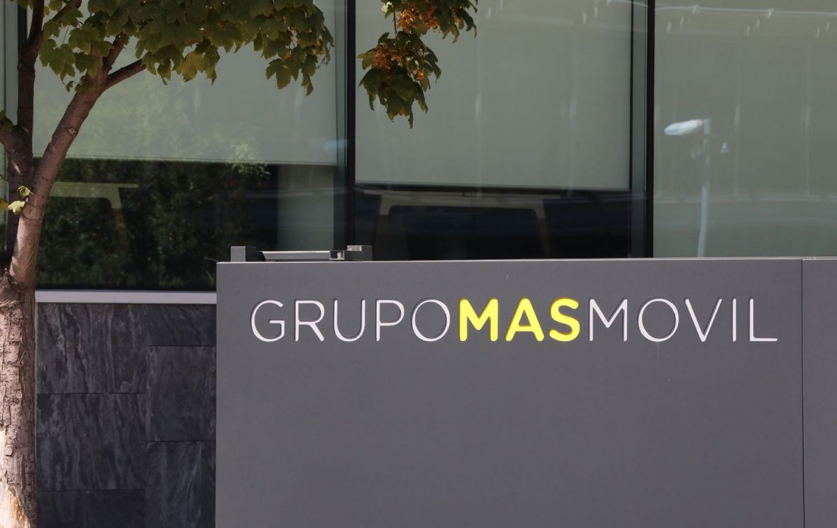 Fachada de la empresa Grupo MásMóvil ubicada en Madrid / EP