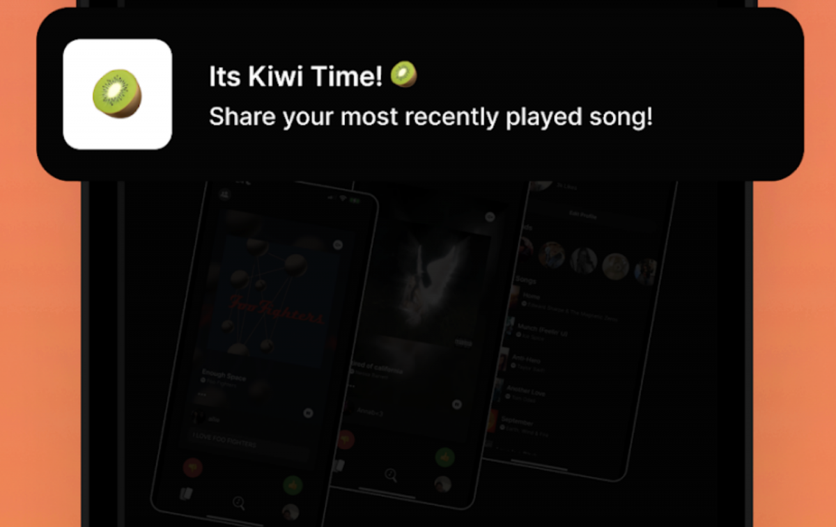 Notificación de Kiwi para compartir una canción / GOOGLE PLAY