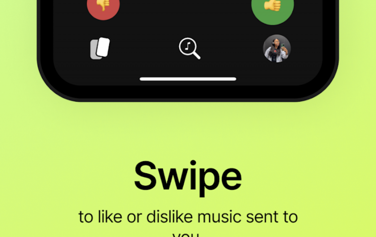 Kiwi incluye la funcionalidad 'swipe' para reaccionar a las canciones / GOOGLE PLAY