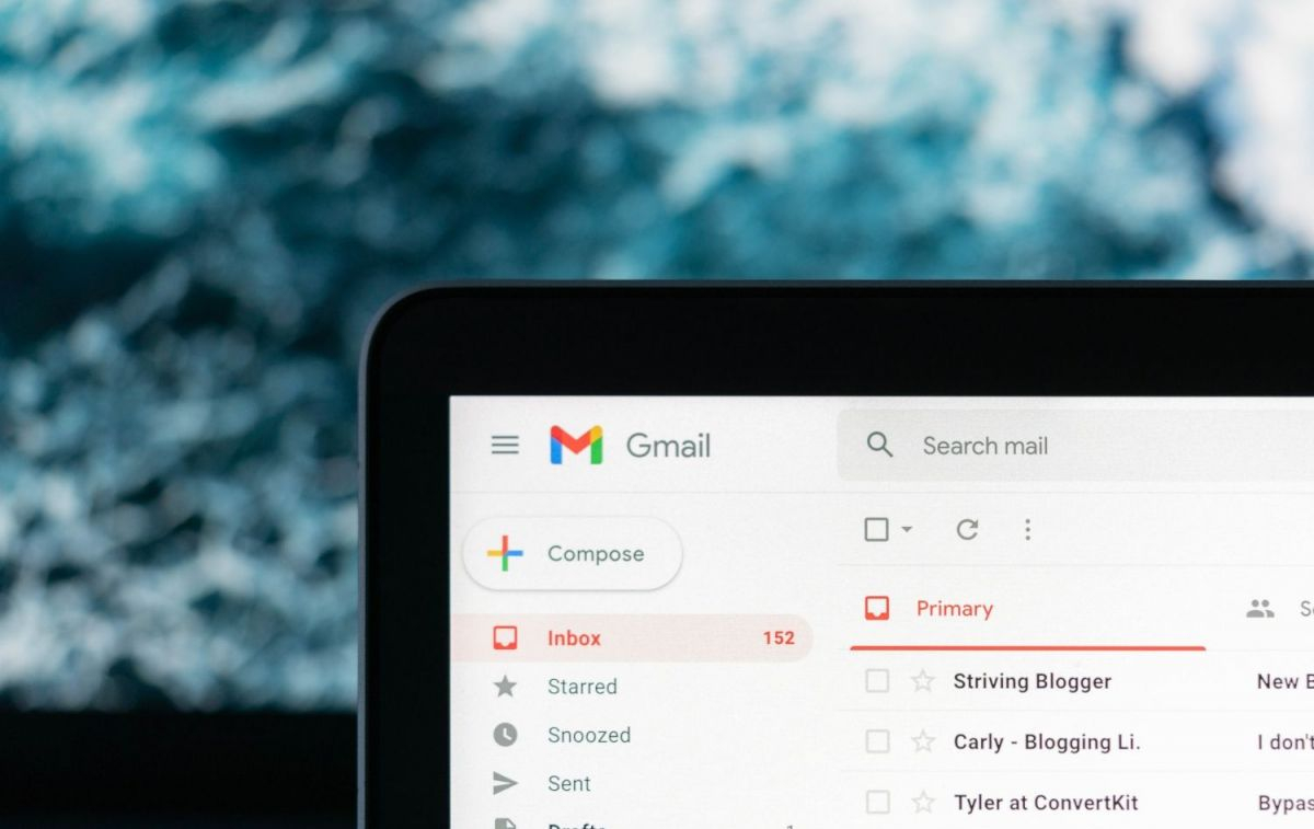 Gmail en un ordenador portátil / PHOTOSNAP Gmail en un ordenador portátil / PHOTOSNAP