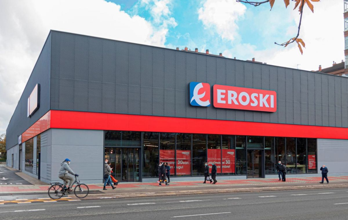 Un supermercado de Eroski, cadena que ha lanzado una gama vegana / EP - EROSKI