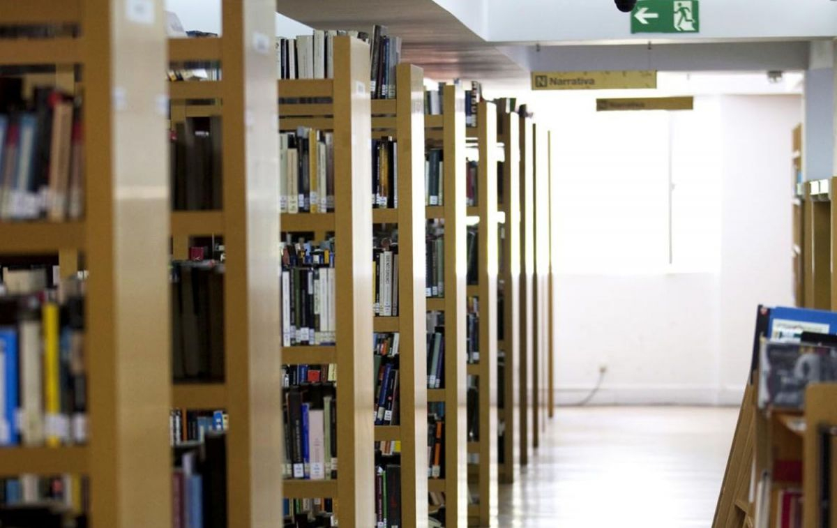 La sala 6 de la Biblioteca Pública Manuel Alvar desierta / COMUNIDADDEMADRID