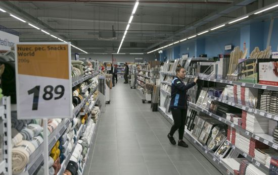 El interior de una tienda Action de Madrid