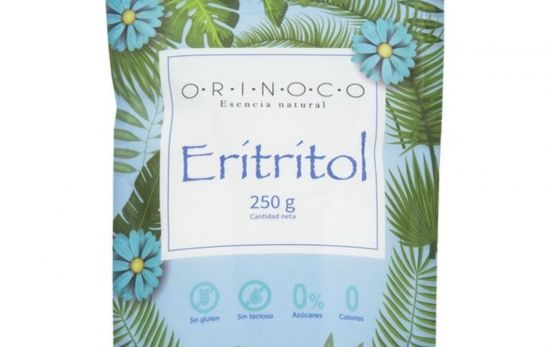 Edulcorante eritritol de la marca Orinoco / AESAN Edulcorante eritritol de la marca Orinoco / AESAN