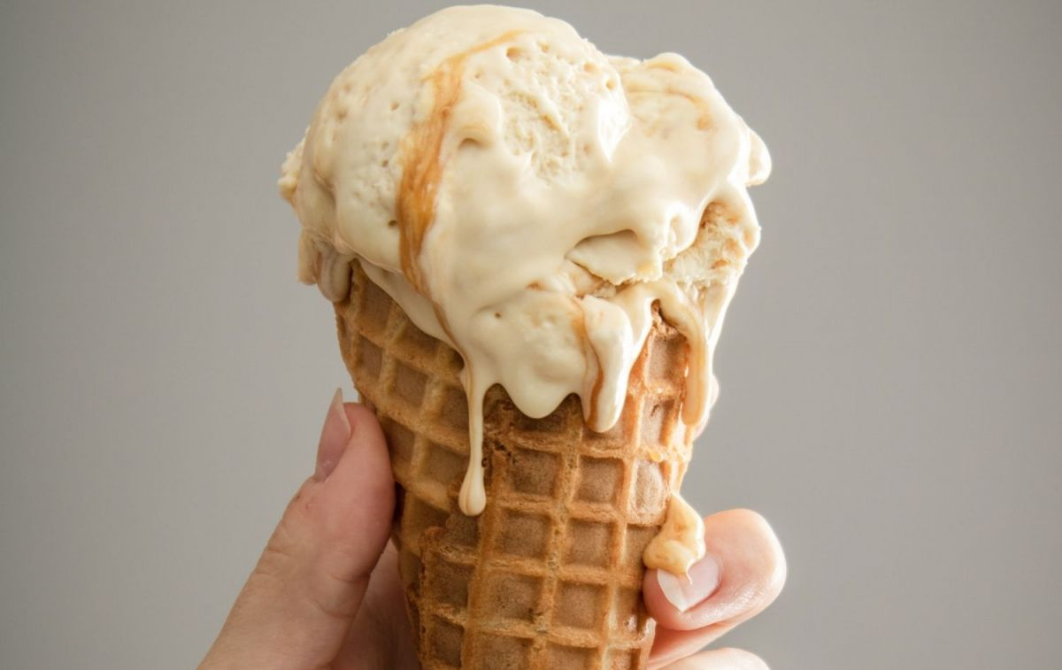 Un helado de vainilla / UNSPLASH