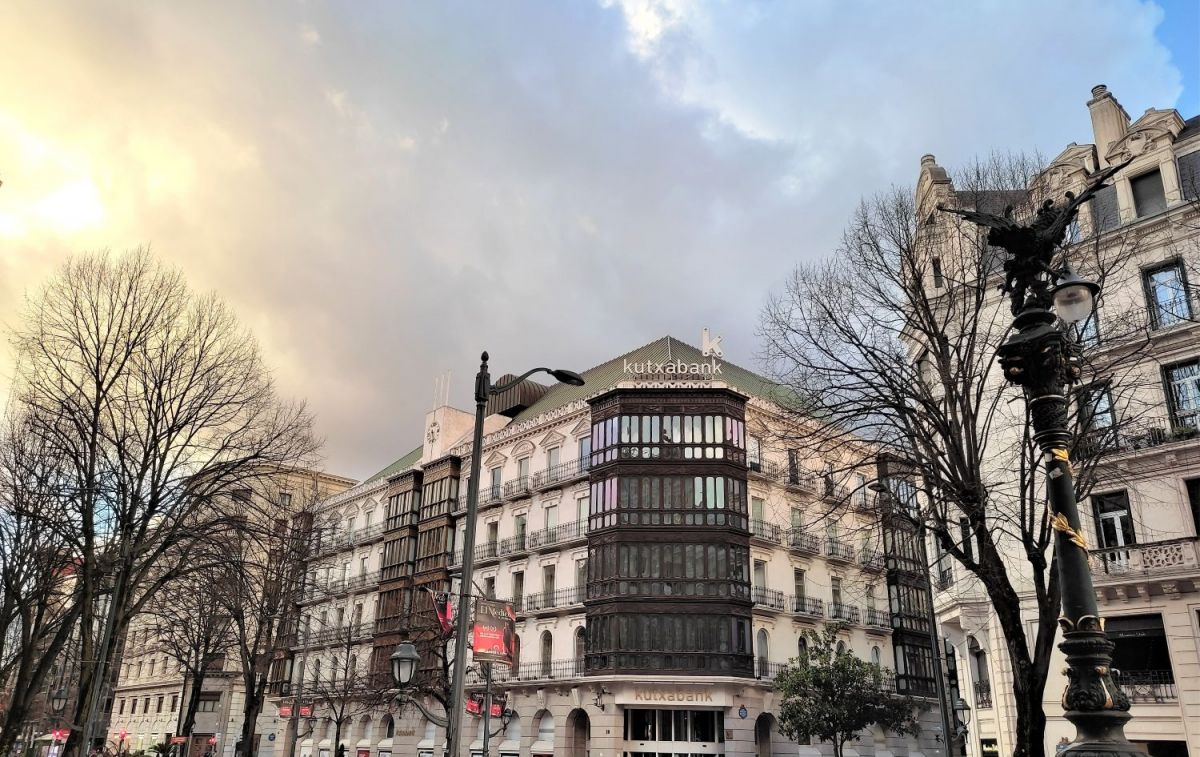 Sede de Kutxabank en Bilbao / EUROPA PRESS 