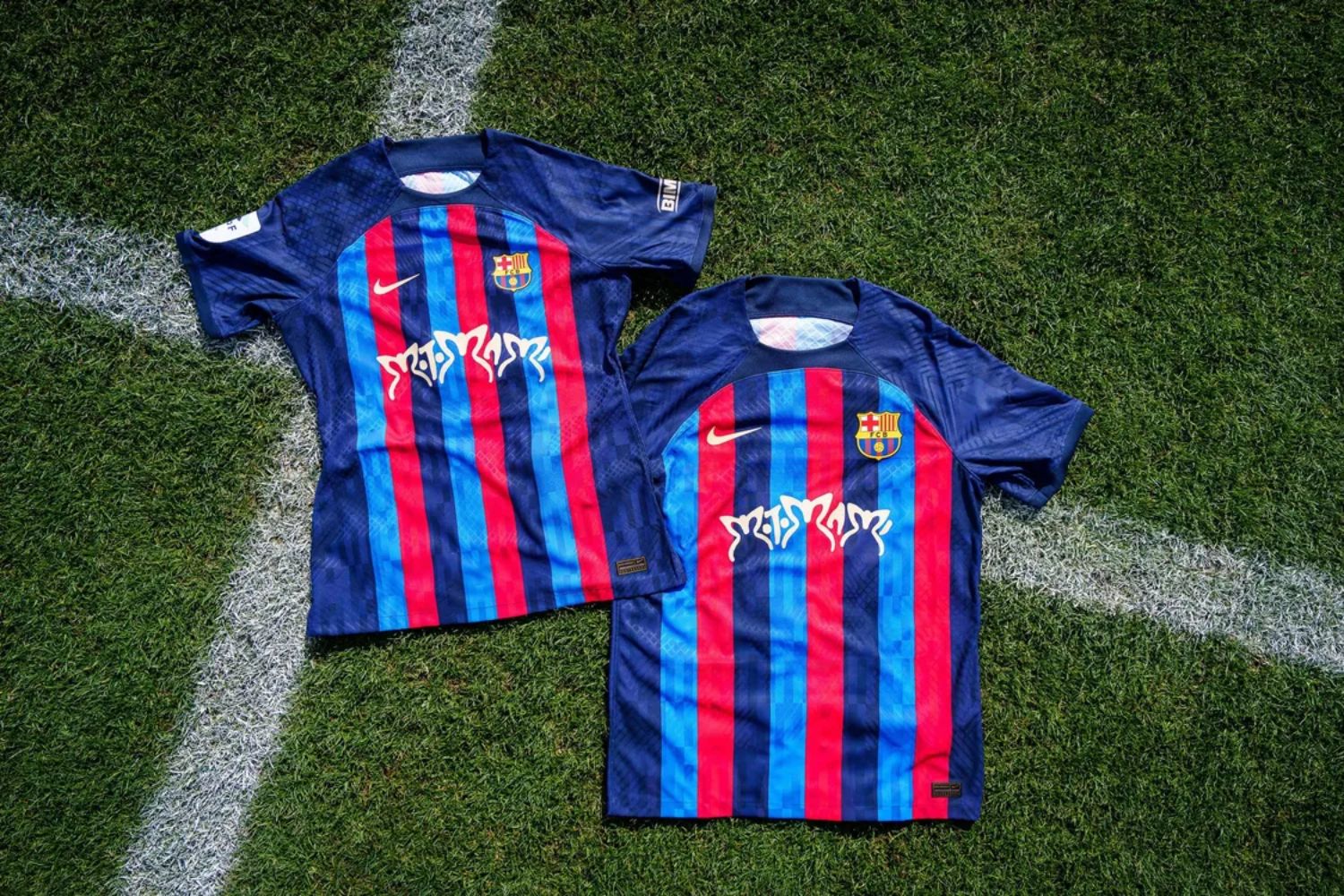 El desorbitado precio de la camiseta especial del Barça el logo de Rosalía