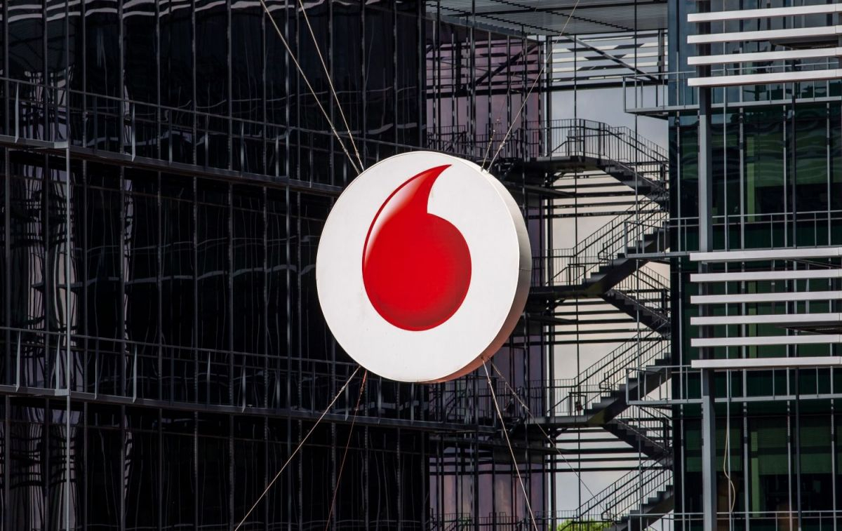Logo de la sede de Vodafone en Madrid / EP
