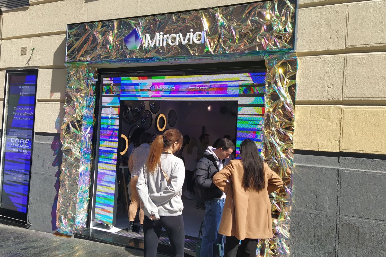 Una 'pop-up' de Miravia en la Gran Vía de Madrid / CONSUMIDOR GLOBAL