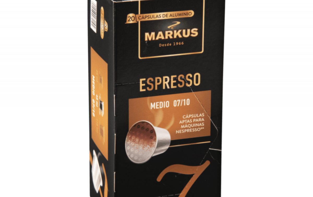 Un paquete de cápsulas de café Markus / ALDI