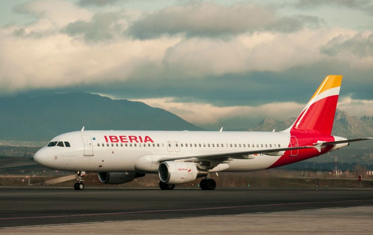 Un avión de Iberia / IBERIA