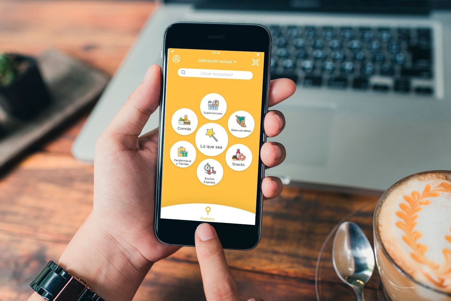 La app de Glovo / EP La app de Glovo / EP