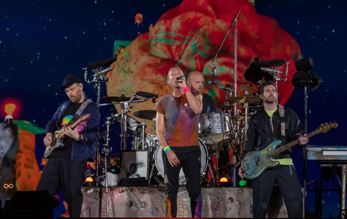 Coldplay en el primero de los cuatro conciertos que la banda ofreció en Barcelona / EP