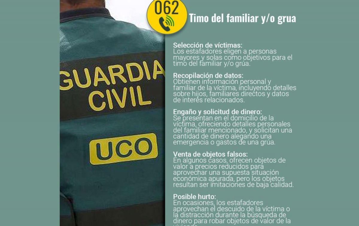 La Guardia Civil alerta de la última estafa   GUARDIA CIVIL