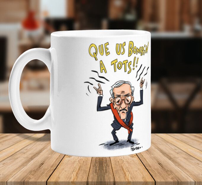Taza con la frase de Xavier Trias / LA TOSTADORA 