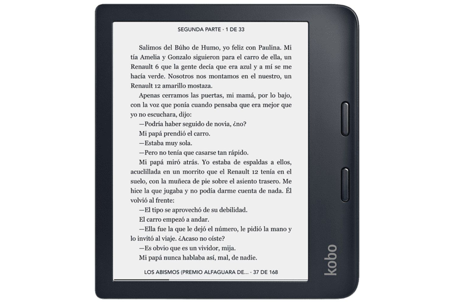 Kobo ebook Libra 2, 7’’ HD con AudioBook