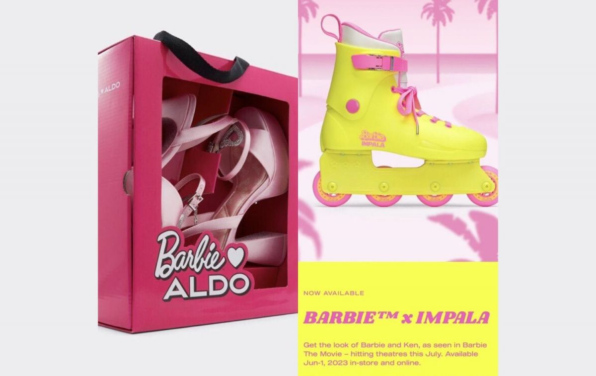 Los tacones de Aldo y los patines oficiales de Barbie   CG