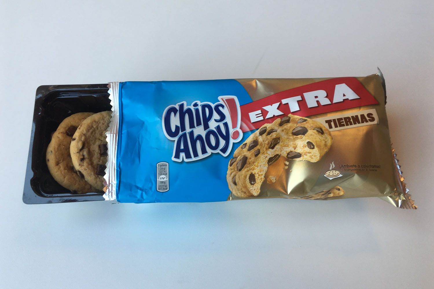 Chips Ahoy bolachas extra ternas com pepitas de chocolate